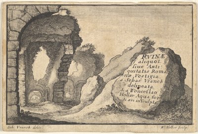 Rovine Romane, seconda versione della pagina del titolo da Unbekannt