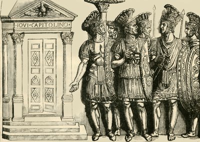 Soldati romani, 1890 da Unbekannt