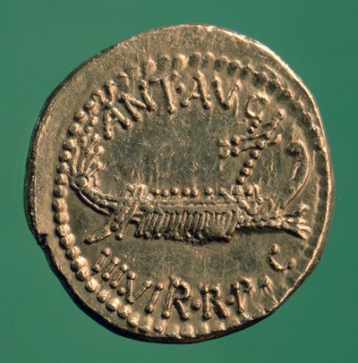 Moneta romana, Denario legionario di Marco Antonio, 32-1 a.C. da Unbekannt