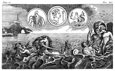 Dio romano Nettuno, XVIII secolo da Unbekannt