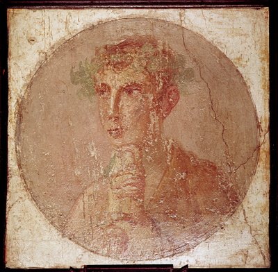 Ritratto romano di un giovane, Pompei, Italia da Unbekannt