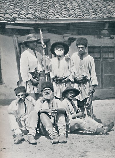 Contadini rumeni, 1912 da Unbekannt