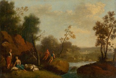 Paesaggio romantico da Unbekannt