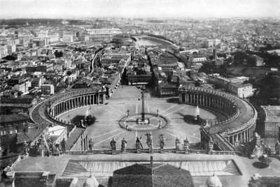 Roma vista dalla Cupola di San Pietro, 1926 da Unbekannt