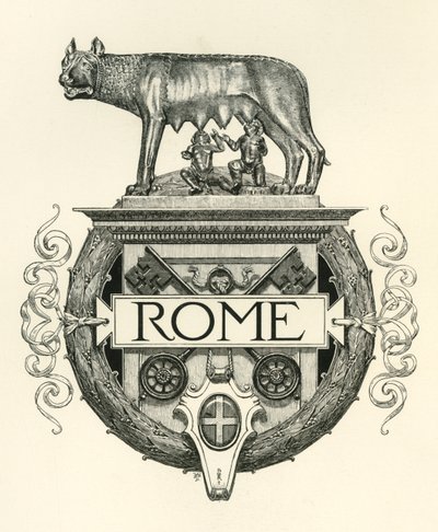Roma, fine XIX-inizio XX secolo da Unbekannt