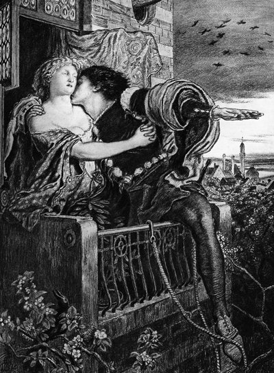 Romeo e Giulietta, fine XIX secolo da Unbekannt