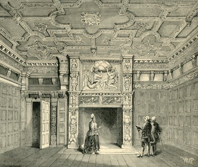 Stanza nella casa di Sir Paul Pindar, c1872 da Unbekannt