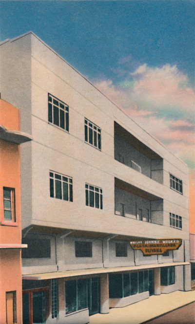 Edificio Ropuyana. Proprietario Roberto Puyana, Barranquilla, c1940s da Unbekannt