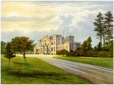 Castello di Rossie, Forfarshire, Scozia, casa della famiglia Macdonald da Unbekannt