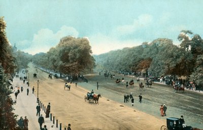 Rotten Row, Hyde Park, Londra, c1910 da Unbekannt