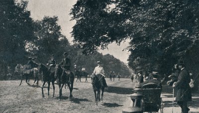Rotten Row, Hyde Park, c1900 da Unbekannt