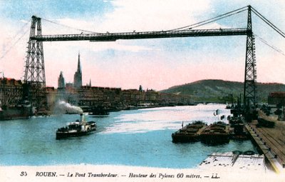 Rouen, Le Pont Transbordeur, XX secolo da Unbekannt