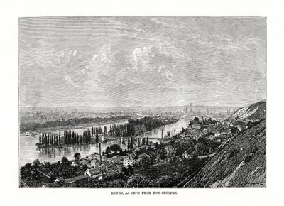 Rouen, Normandia, Francia, 1879 da Unbekannt