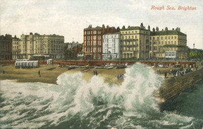 Mare agitato, Brighton, fine XIX-inizio XX secolo da Unbekannt