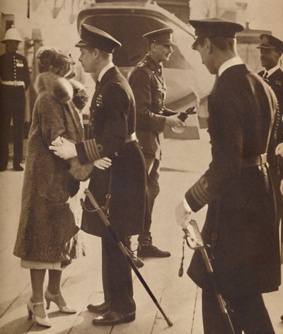 Inizio del Giro del Mondo, 6 gennaio 1927 da Unbekannt
