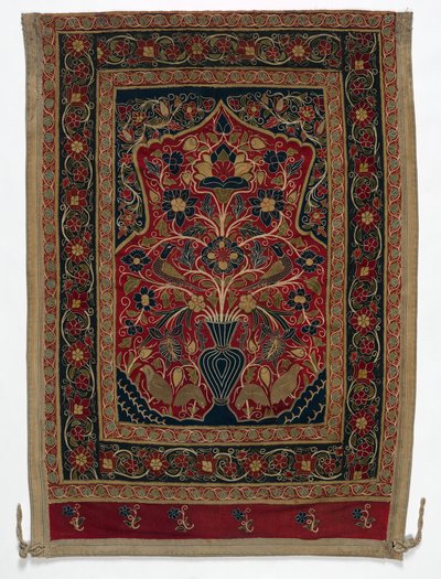 Tenda Reale Rotonda fatta per Muhammad Shah, pannello murale da Unbekannt