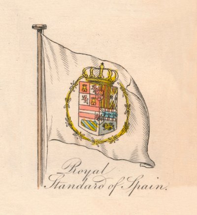 Stendardo reale di Spagna, 1838 da Unbekannt