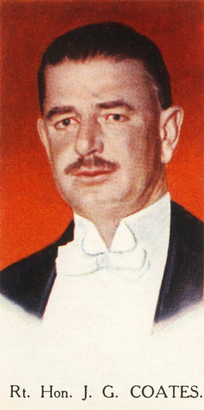 On. J. G. Coates, 1927 da Unbekannt