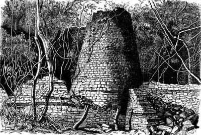 Rovine del Grande Zimbabwe, Africa, 1892 da Unbekannt