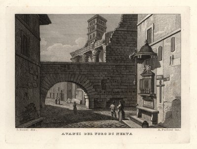 Rovine del Foro di Nerva, Roma da Unbekannt