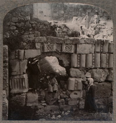 Rovine della Casa di Lazzaro, c1900 da Unbekannt