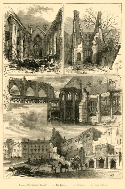 Rovine del Parlamento da Unbekannt