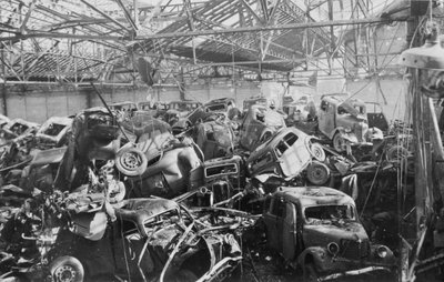Rovine della fabbrica Renault, Boulogne-Billancourt, Parigi da Unbekannt
