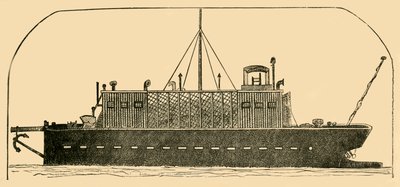 Nave da trasporto russa, 1881 da Unbekannt
