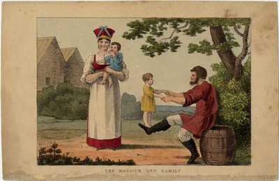 Famiglia di contadini russi da Unbekannt