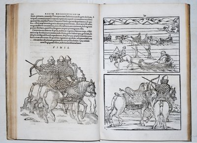 Guerrieri russi. Siegmund von Herberstein viaggia attraverso la Russia Da: Rerum Moscoviticarum commentarii da Unbekannt