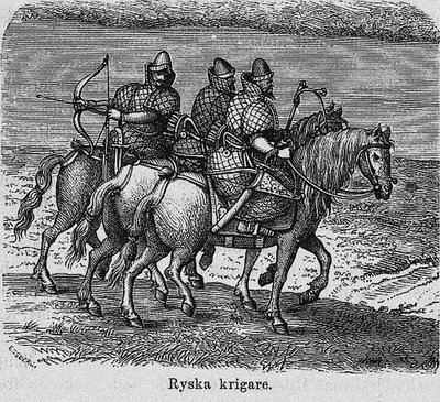 Guerrieri russi, c. 1620 da Unbekannt