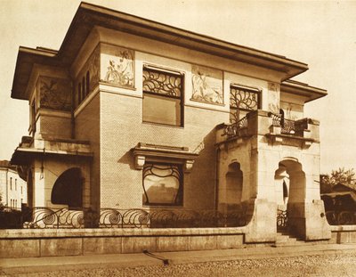 Casa Ryabushinsky, via Malaya Nikitskaya, Mosca, Russia, 1902 da Unbekannt