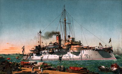 S.M. nave corazzata costiera Beowulf da Unbekannt