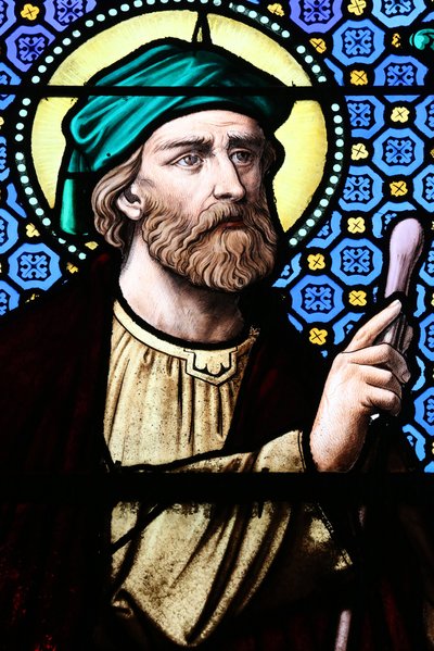 Chiesa del Sacro Cuore. Vetrata. Jesse da Unbekannt