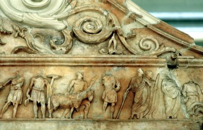Scena di sacrificio dall