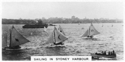 Navigazione nel porto di Sydney, Australia, 1928 da Unbekannt