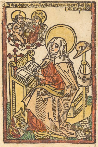 Santa Brigida, c. 1480-1500 da Unbekannt