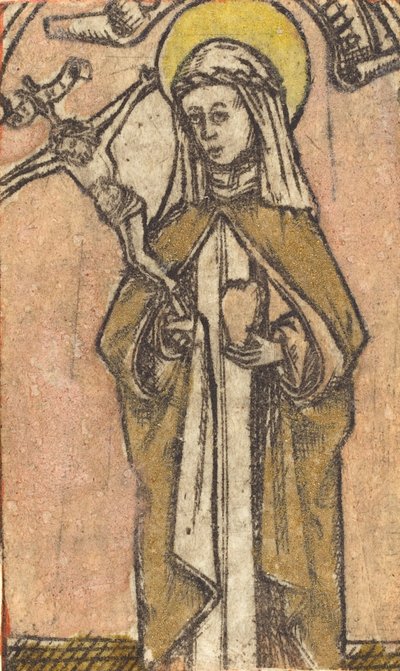 Santa Brigitta, c. 1460-1470 da Unbekannt