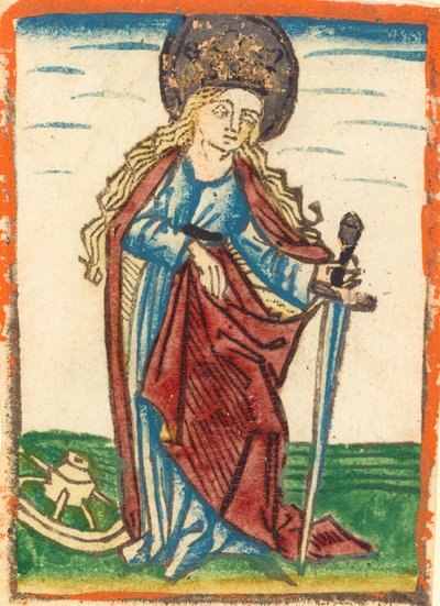Santa Caterina, c. 1480 da Unbekannt