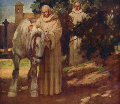San Columba e il cavallo bianco da Unbekannt