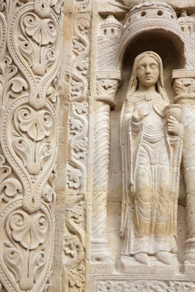 Basilica di Saint Denis. Portale centrale. La vergine saggia da Unbekannt
