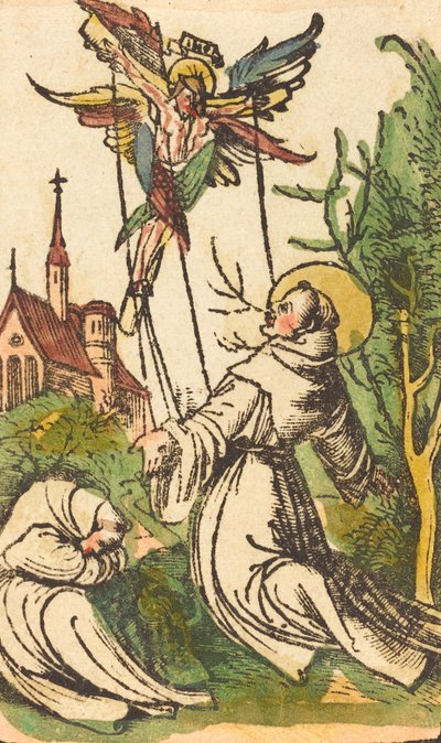 San Francesco riceve le stimmate da Unbekannt