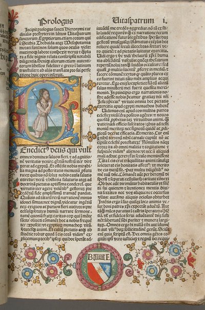 Vite dei Padri di San Girolamo, italiana, 1483 da Unbekannt