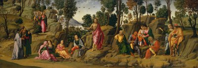 San Giovanni Battista che rende testimonianza, ca. 1506-7 da Unbekannt