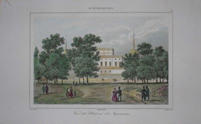 Castello di San Michele a San Pietroburgo, inizio XIX secolo da Unbekannt