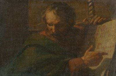 San Paolo legge da un libro da Unbekannt