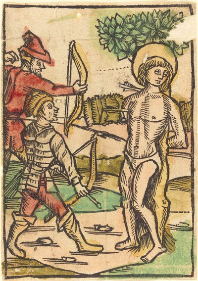 San Sebastiano, c. 1490 da Unbekannt