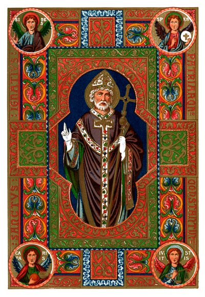 Santo e angeli, 1886 da Unbekannt