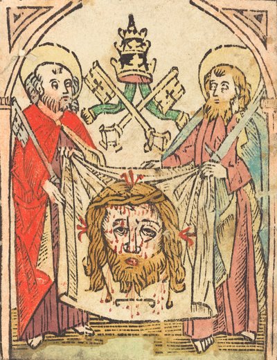 Santi Pietro e Paolo con il Sudario da Unbekannt