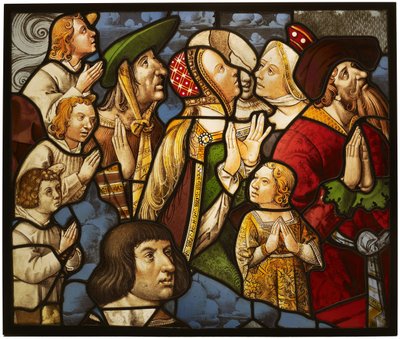 Santi e adoratori in adorazione, Francia, 1510-15 da Unbekannt